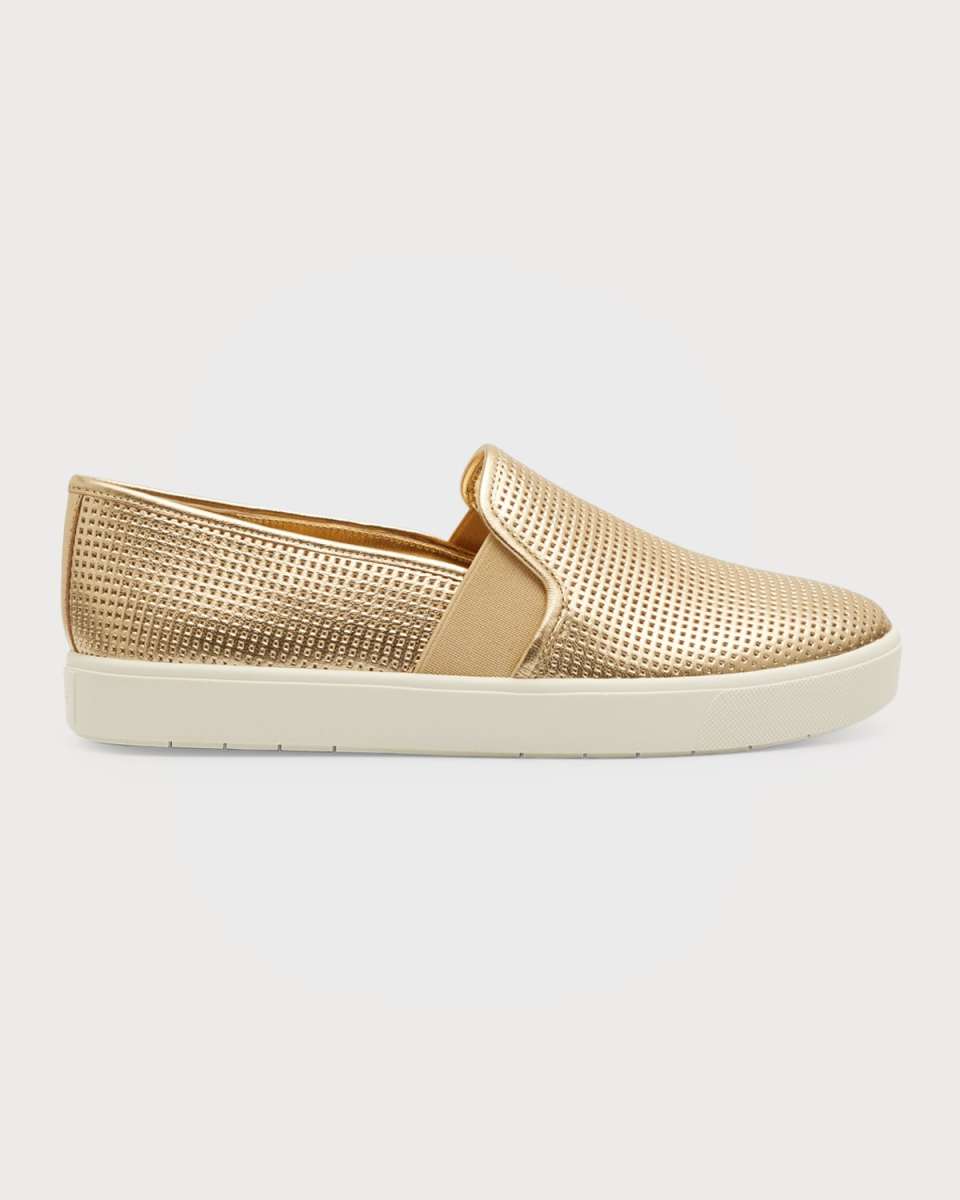 Blair Metallic Slip-On Sneakers