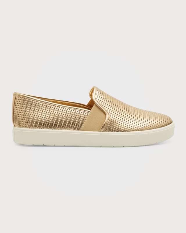 Blair Metallic Slip-On Sneakers
