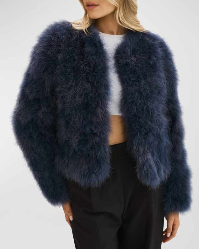 Deora Short Feather Jacket