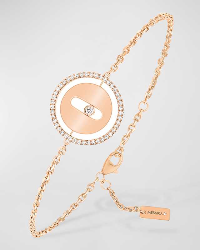 LUCKY MOVE 18K ROSE GOLD DIAMOND BRACELET