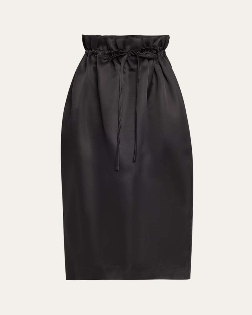 Ember Drawstring Midi Skirt