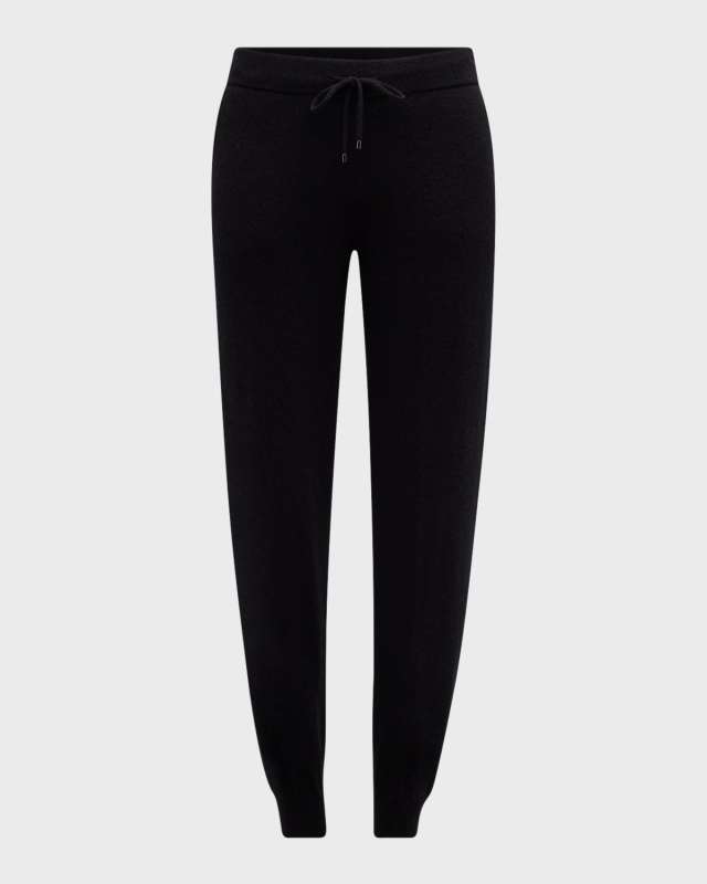 Cashmere Cropped Joggers