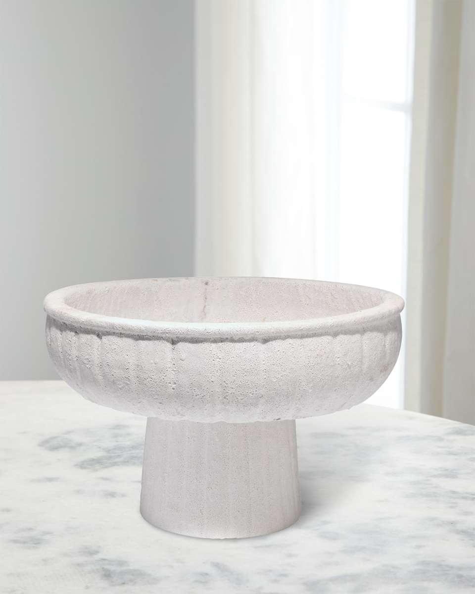 Aegean Pedestal Bowl - Large