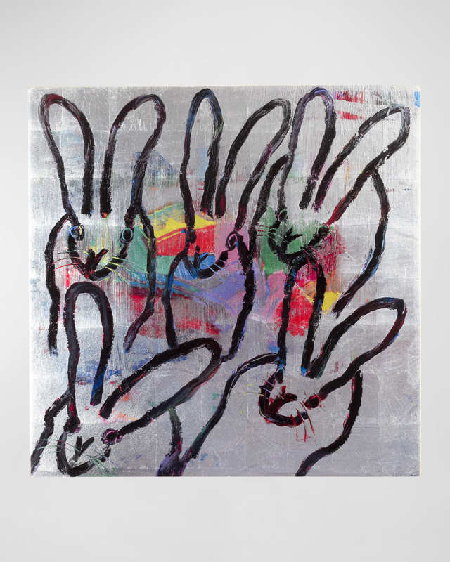Color Burst Bunnies Placemat
