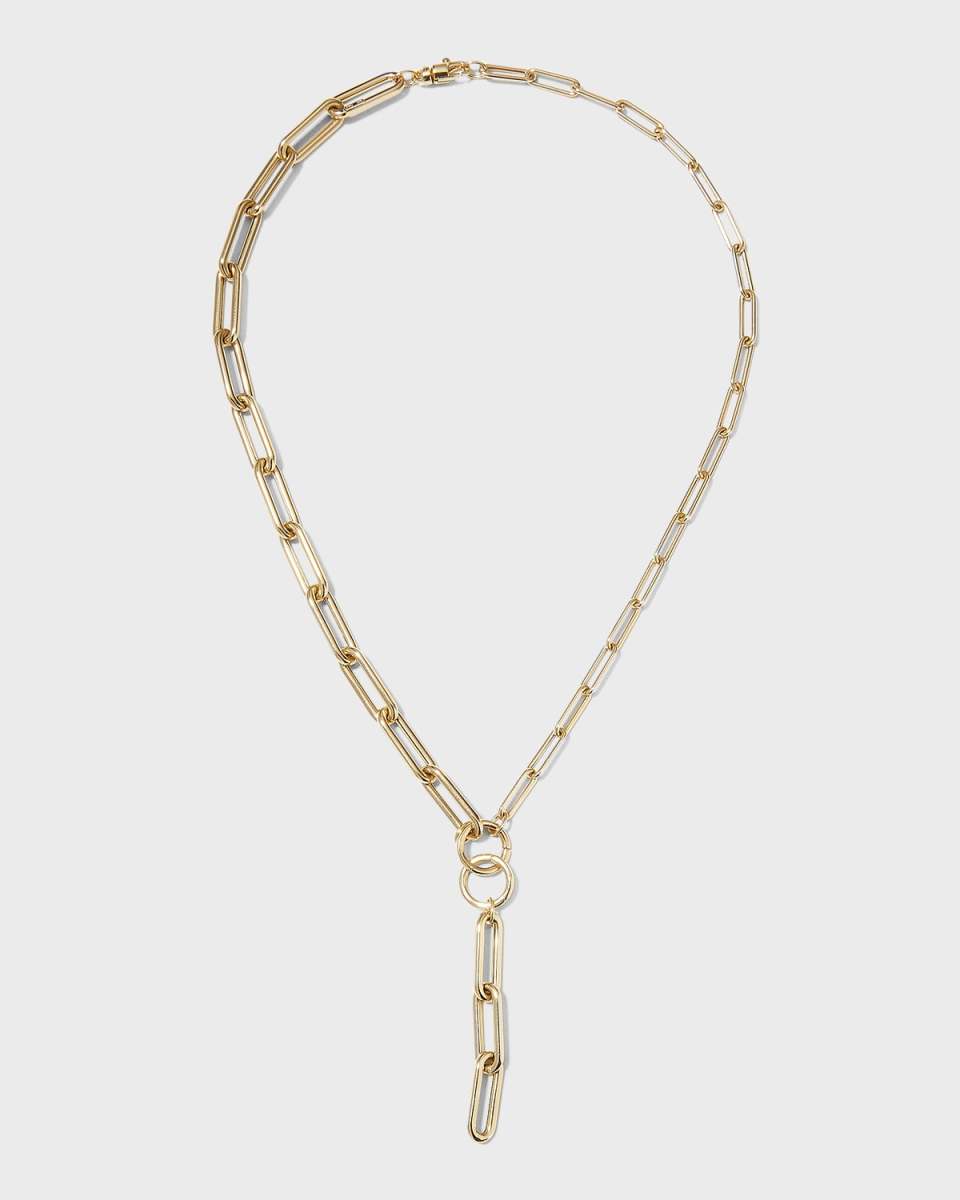 14K Yellow Gold Thilea Chain Necklace, 24"L