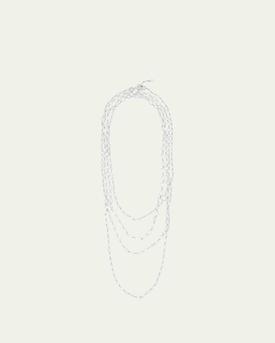 Platinum Ethereal Diamond Chain Necklace