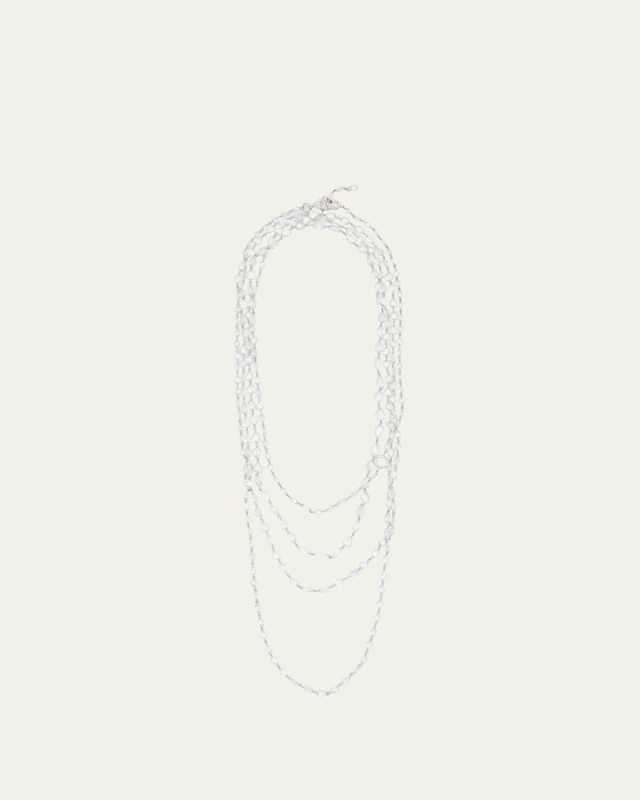 Platinum Ethereal Diamond Chain Necklace