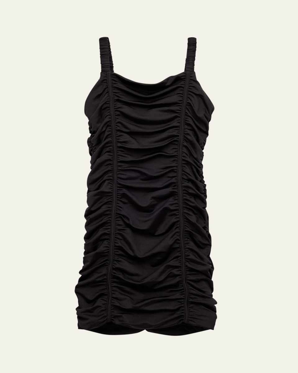 Girl's Ruched Scarlett Dress, Size S-X