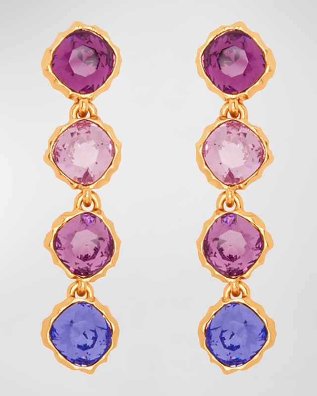 Classic Crystal Strand Earrings
