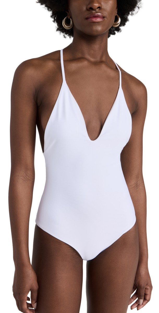 JADE Swim All In One Piece White