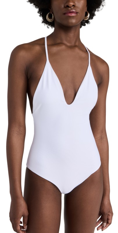 JADE Swim All In One Piece White