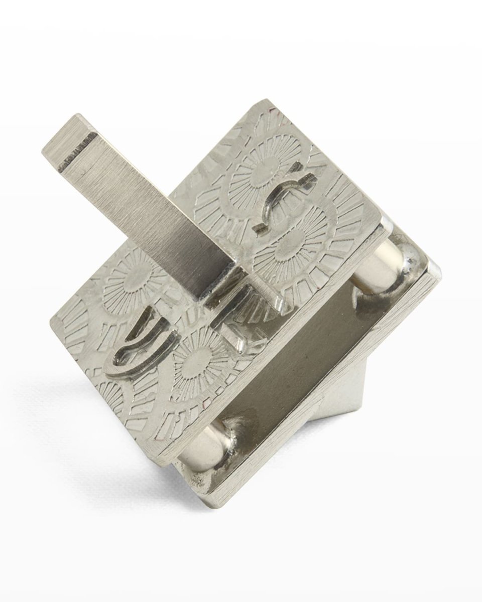 Lil' Spinner Pewter Hanukkah Dreidel by Joy Stember