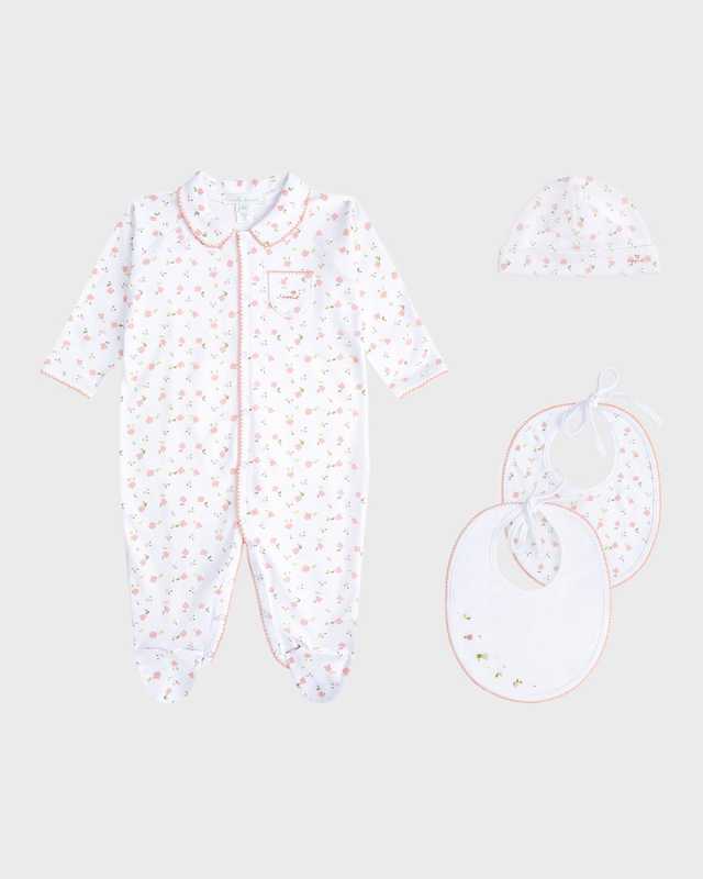Girl's Bloom Wind Gift Set, Size Newborn-