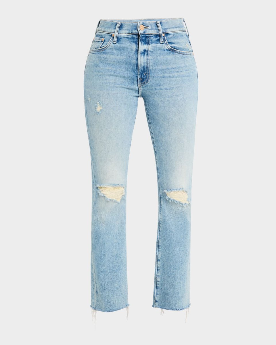 The Insider Crop Step Fray Jeans