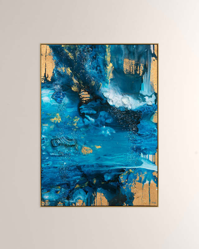 Blue Abyss Giclee by Mary Hong