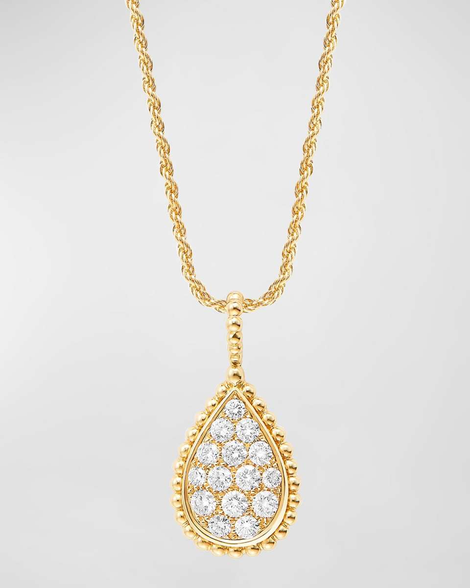 Serpent Boheme 18K Yellow Gold Diamond Pendant Necklace