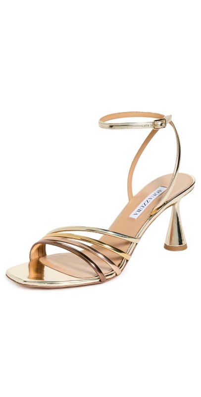 Aquazzura Latour Sandals 75mm Multimetal