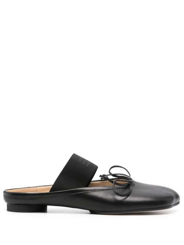 Anatomic numbers-strap ballerina shoes