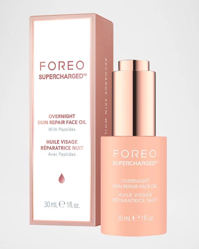 SUPERCHARGED Overnight Skin Repair Face Oil, 1 oz.
