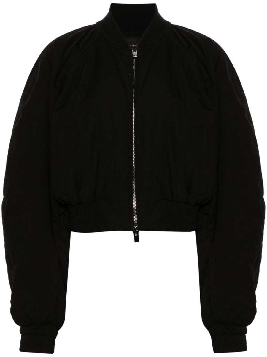 padded bomber jacket