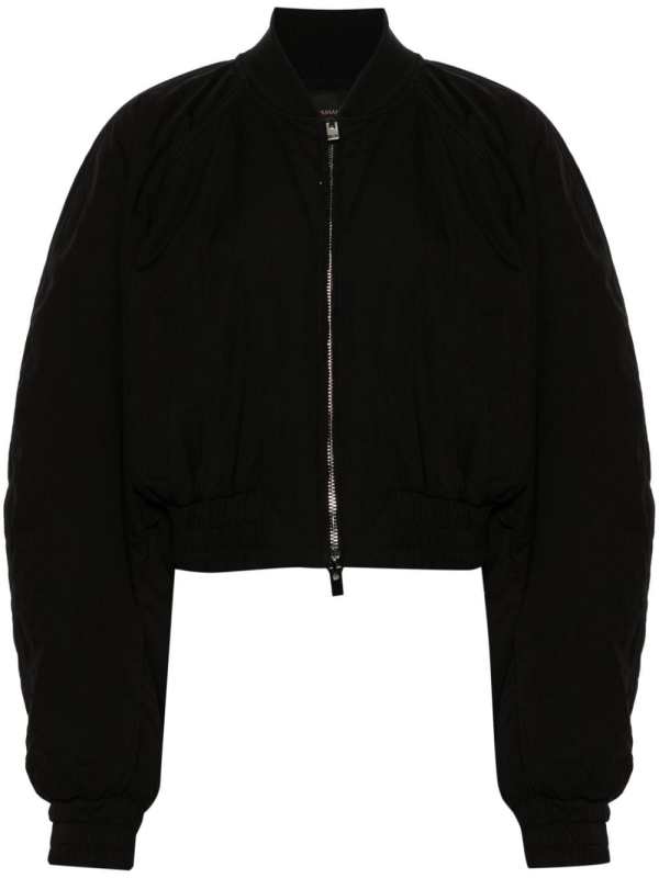 padded bomber jacket