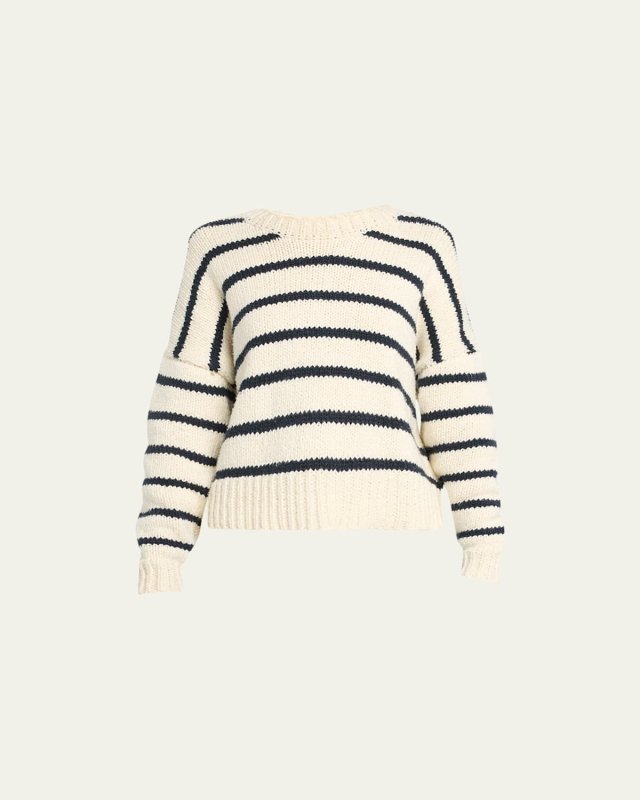 Striped Crewneck Sweat