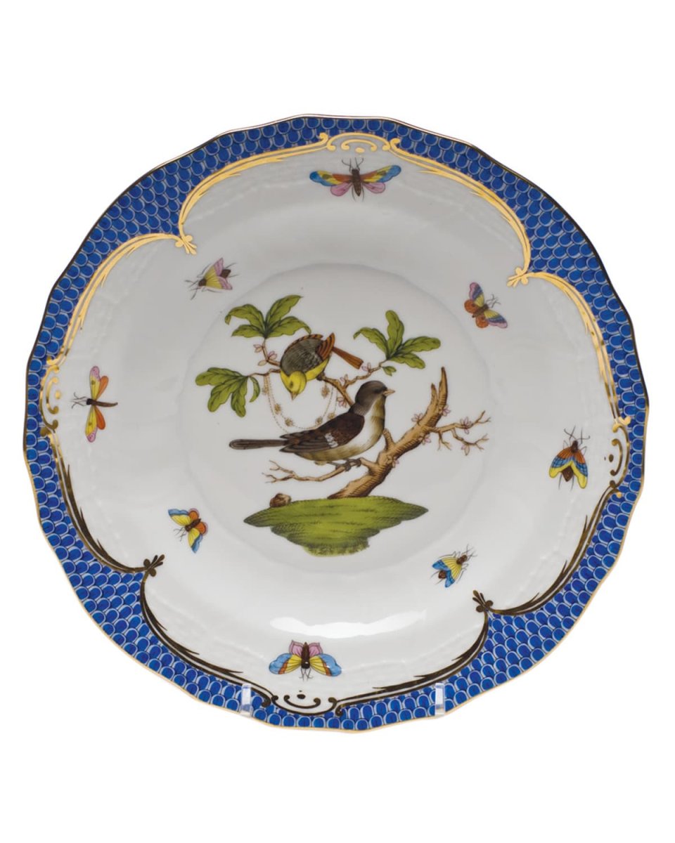 Rothschild Blue Motif 01 Dessert Plate