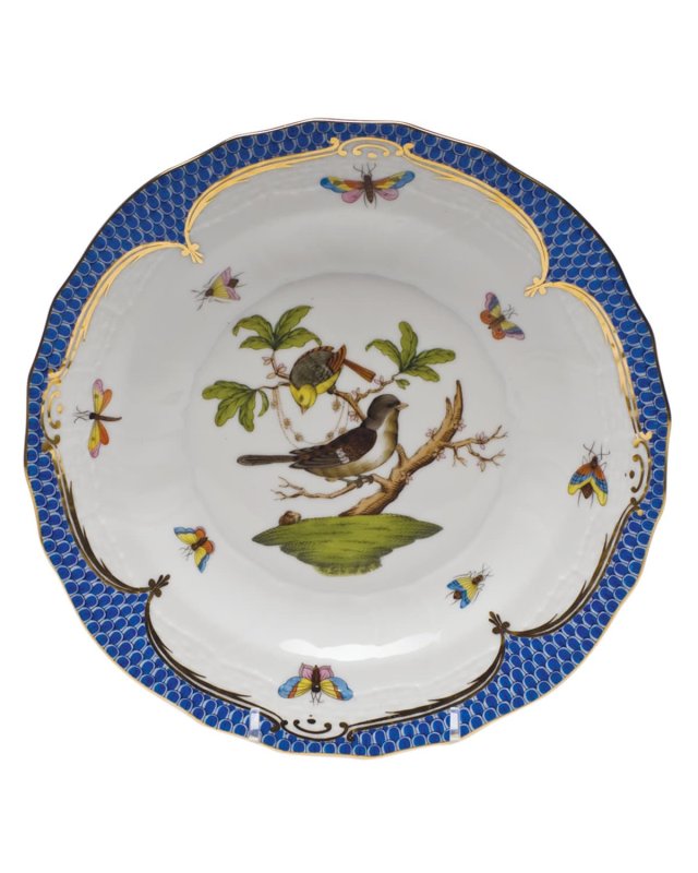 Rothschild Blue Motif 01 Dessert Plate