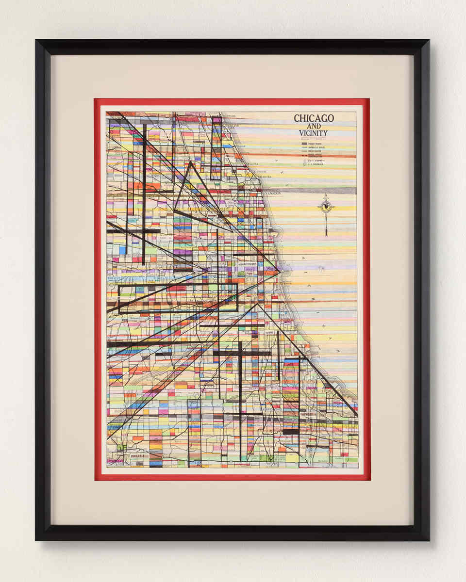 "Colorful Maps II" Print