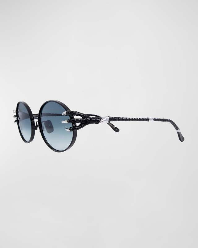 Claw Aventure Titanium Oval Sunglasses