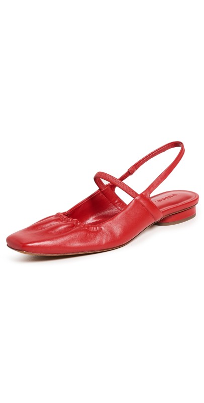 Vince Venice Flats Crimson