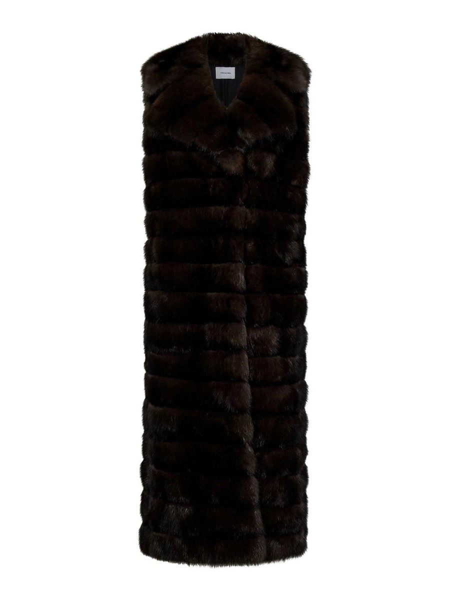 Yves Salomon Gilet - Marron