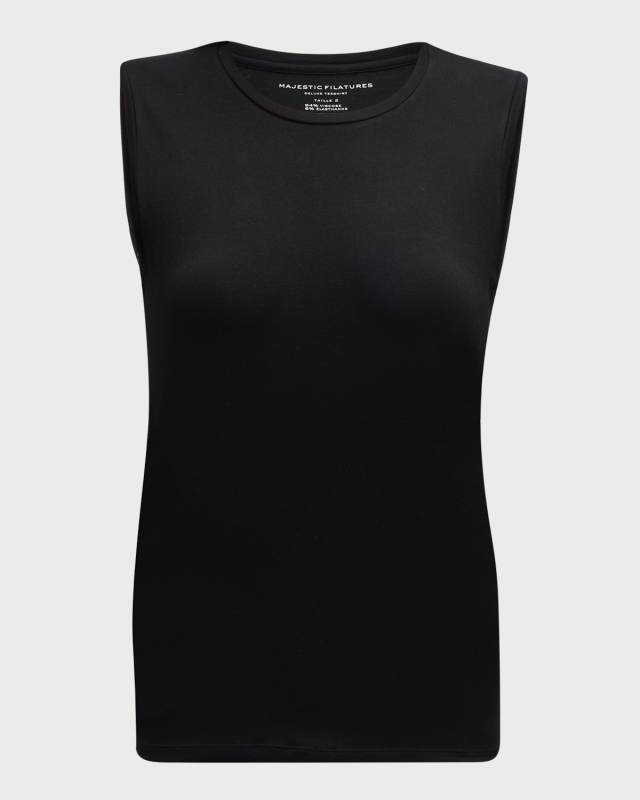 Soft Touch Sleeveless Crew