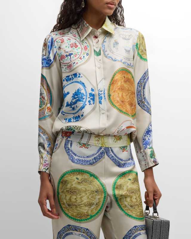 Chelsea Plates New Classic Button-Front Shirt
