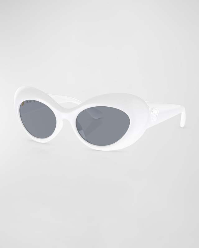 Medusa Plastic Oval Sunglasses