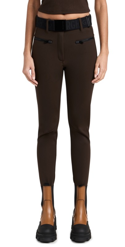 Goldbergh Paris Ski Pants Dark Brown