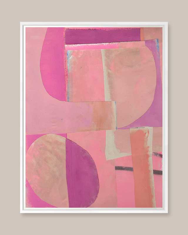 "Pretty in Pink" Digital Art Print by PC Ngo