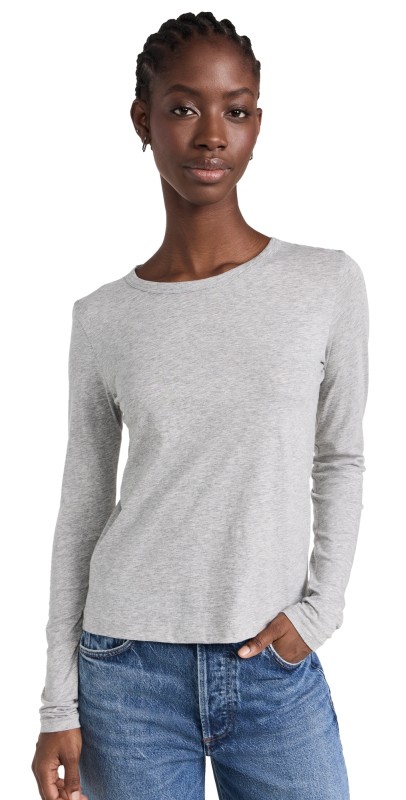 Vince Long Sleeve Top Grey