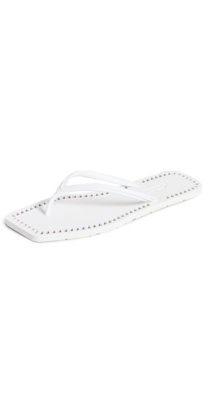 Carlotha Ray Bea Flip Flops White