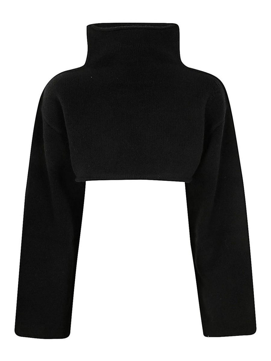 Marni Pull Col Roulé - Noir