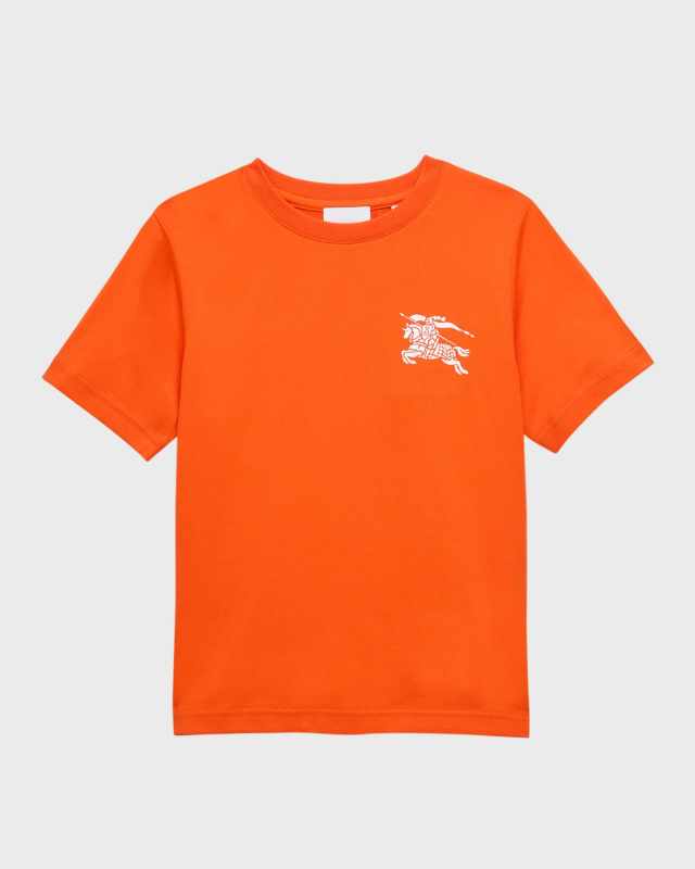 Boy's Cedar Equestrian Knight Design-Print T-Shirt, Size 3-14