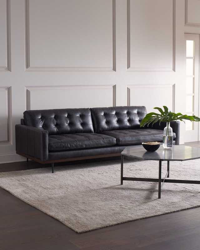 Lexi Leather Sofa 89"