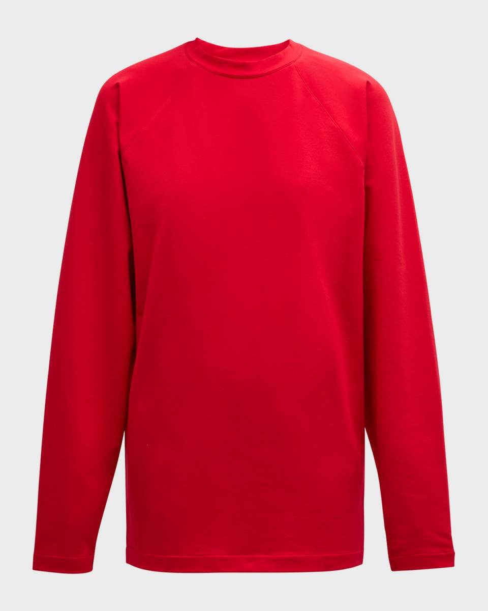 Oversized Raglan Sleeve Mini Dress