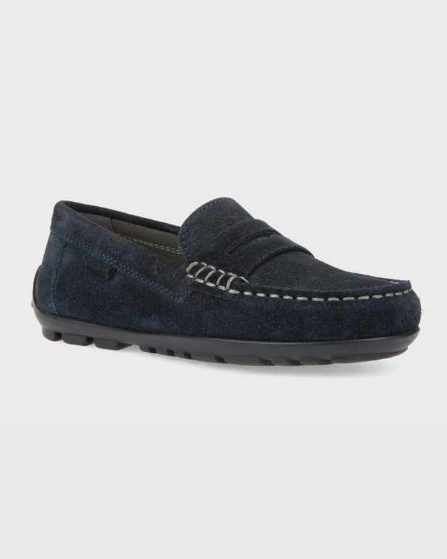Boy's New Fast Suede Penny Loafers, Toddler/Kids