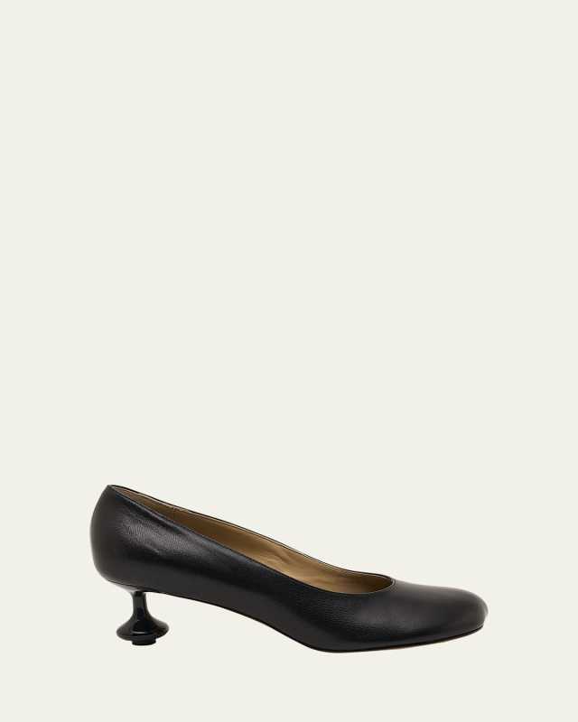Toy Leather Stiletto Pumps