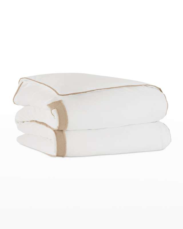 Brentwood Jute Border Duvet Cover