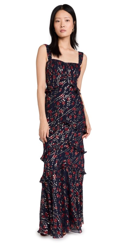 SALONI Chandra Dress 2239-Rose Petal