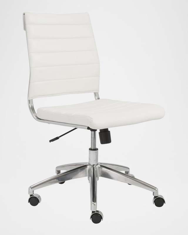 Axel Vegan Leather Low-Back Office Chair