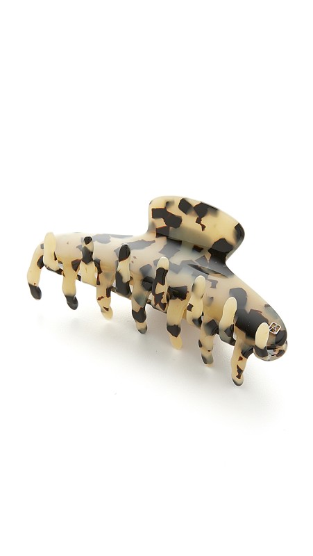 Alexandre de Paris Large Jaw Clip Black