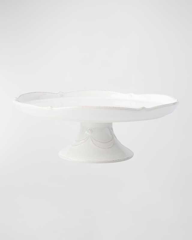 Berry & Thread Whitewash 14" Cake Stand